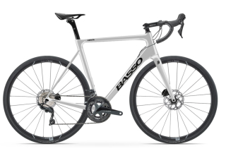 BASSO VENTA DISC, STONE GRAY, SHIMANO 105, MICROTECH MCT