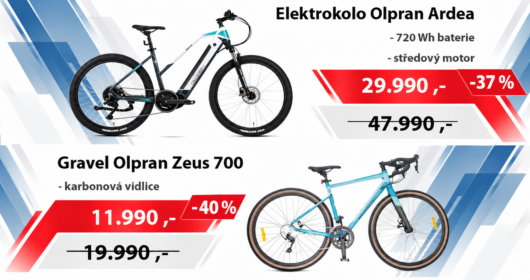 Slevy až - 40 % 